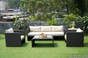 rattan royal garden sofa set