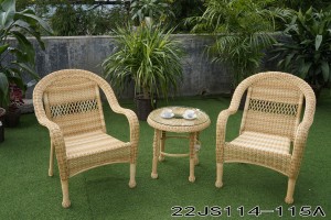 royal garden woven dining chair set