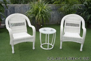 royal garden woven dining chair set
